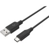 Cygnett Essentials USB-A naar USB-C 60W oplaadkabel 1 meter - Zwart