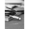Cygnett Armoured Braided USB-C naar USB-C 100W oplaadkabel 2 meter - Zwart