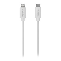 Mobilize Industry Packaged USB-C naar Apple Lightning 60W oplaadkabel 1 meter - Wit