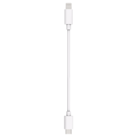 Just in Case USB-C naar Apple Lightning 60W oplaadkabel 20 centimeter - Wit