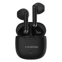 Mobilize TWS Wireless Earbuds - Zwart