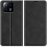 Just in Case Wallet Case Magnetic voor Xiaomi 13 - Zwart