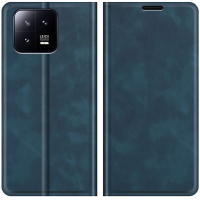 Just in Case Wallet Case Magnetic voor Xiaomi 13 - Blauw
