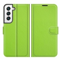 Just in Case Wallet Case Clipper Magnetic voor Samsung Galaxy S22 Plus - Groen