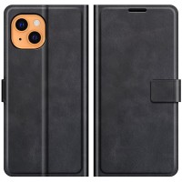 Just in Case Wallet Case Magnetic Business voor Apple iPhone 13 Mini - Zwart
