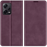 Just in Case Wallet Case Magnetic voor Xiaomi Redmi Note 12 Pro Plus - Paars
