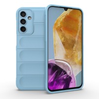 Techsuit Magic Shield Back Cover hoesje voor Samsung Galaxy M15 - Blauw