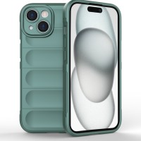Techsuit Magic Shield Back Cover hoesje voor Apple iPhone 15 - Groen