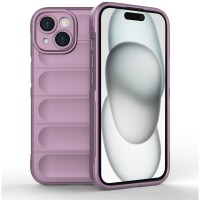 Techsuit Magic Shield Back Cover hoesje voor Apple iPhone 15 - Paars