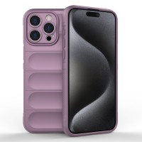 Techsuit Magic Shield Back Cover hoesje voor Apple iPhone 15 Pro - Paars