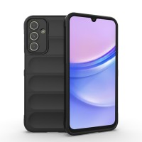 Techsuit Magic Shield Back Cover hoesje voor Samsung Galaxy A15 4G/5G - Zwart