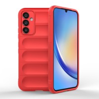 Techsuit Magic Shield Back Cover hoesje voor Samsung Galaxy A34 - Rood
