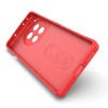 Techsuit Magic Shield Back Cover hoesje voor OnePlus 12R - Bordeaux