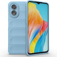 Techsuit Magic Shield Back Cover hoesje voor Oppo A18/A38 - Blauw