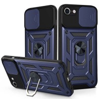 Techsuit Camshield Back Cover voor Apple iPhone 6 / iPhone 6S - Blauw