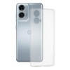Techsuit Clear Silicone Back Cover voor Motorola Moto G24 Power - Transparant
