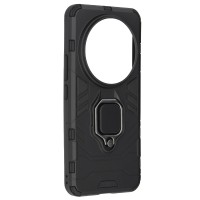 Techsuit Shield Silicone Back Cover voor Xiaomi 14 Ultra - Zwart