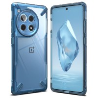 Ringke Fusion X Back Cover voor OnePlus 12R - Blauw