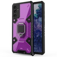 Techsuit Honeycomb Armor Back Cover voor Samsung Galaxy A13 5G - Paars