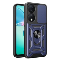 Techsuit Camshield Back Cover voor HONOR 90 Smart/X7b - Blauw