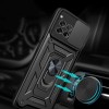 Techsuit Camshield Back Cover voor OnePlus 12R - Blauw