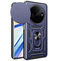Techsuit Camshield Back Cover voor Xiaomi Redmi A3 - Blauw