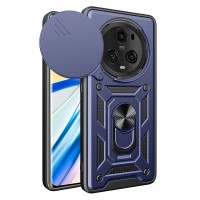 Techsuit Camshield Back Cover voor HONOR Magic5 Pro - Blauw