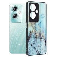 Techsuit Glaze Back Cover voor Oppo A79 / OnePlus Nord N30 SE - Blue Ocean
