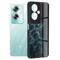 Techsuit Glaze Back Cover voor Oppo A79 / OnePlus Nord N30 SE - Blue Nebula