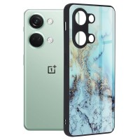 Techsuit Glaze Back Cover voor OnePlus Nord 3 - Blue Ocean