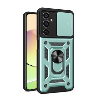 Techsuit Camshield Back Cover voor Samsung Galaxy M15 - Groen