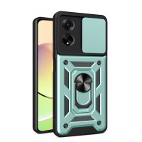 Techsuit Camshield Back Cover voor Oppo A98 - Groen