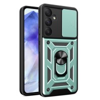 Techsuit Camshield Back Cover voor Samsung Galaxy A55 - Groen