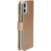 Mobiparts Saffiano Wallet Case hoesje voor Apple iPhone 12 Mini - Bronze