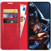 Just in Case Wallet Case Magnetic voor Xiaomi Poco X5 Pro - Rood