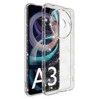 Techsuit Sparkle Skin Back Cover hoesje voor Xiaomi Redmi A3 - Transparant