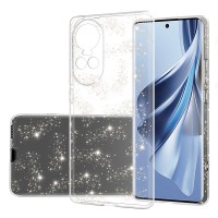 Techsuit Sparkle Skin Back Cover hoesje voor Oppo Reno10/Reno10 Pro - Transparant