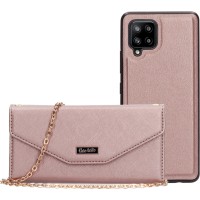 Casetastic Clutch hoesje voor Samsung Galaxy A42 - Roze