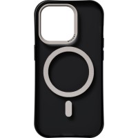 Nudient Form Back Cover hoesje met MagSafe voor Apple iPhone 14 Pro - Clear Black