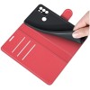 Just in Case Wallet Case Clipper Magnetic voor Motorola Moto G60S - Rood