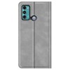 Just in Case Wallet Case Magnetic voor Motorola Moto G60 - Grijs