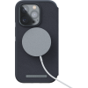 Njord byELEMENTS Genuine Echt Leren Wallet Case met MagSafe voor Apple iPhone 14 Pro - Zwart