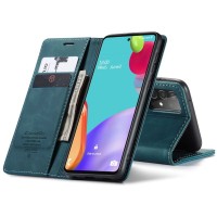 CASEME Retro Wallet Case voor Samsung Galaxy A52 4G/5G / A52s - Blauw