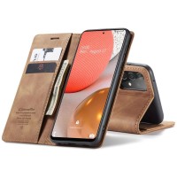CASEME Retro Wallet Case voor Samsung Galaxy A72 - Bruin