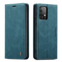 CASEME Retro Wallet Case voor Samsung Galaxy A72 - Blauw