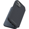 Njord byELEMENTS Genuine Echt Leren Wallet Case met MagSafe voor Apple iPhone 14 / iPhone 13 - Zwart