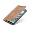 CASEME Retro Wallet Case voor Motorola Moto G41 / Moto G31 - Bruin