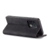 CASEME Retro Wallet Case voor OnePlus 10 Pro - Zwart