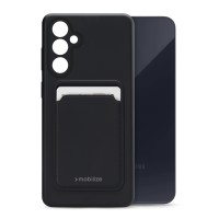 Mobilize Rubber Gelly Card Case voor Samsung Galaxy A55 - Zwart