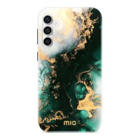 MIO Back Cover hoesje met MagSafe voor Samsung Galaxy S23 FE - Green Marble